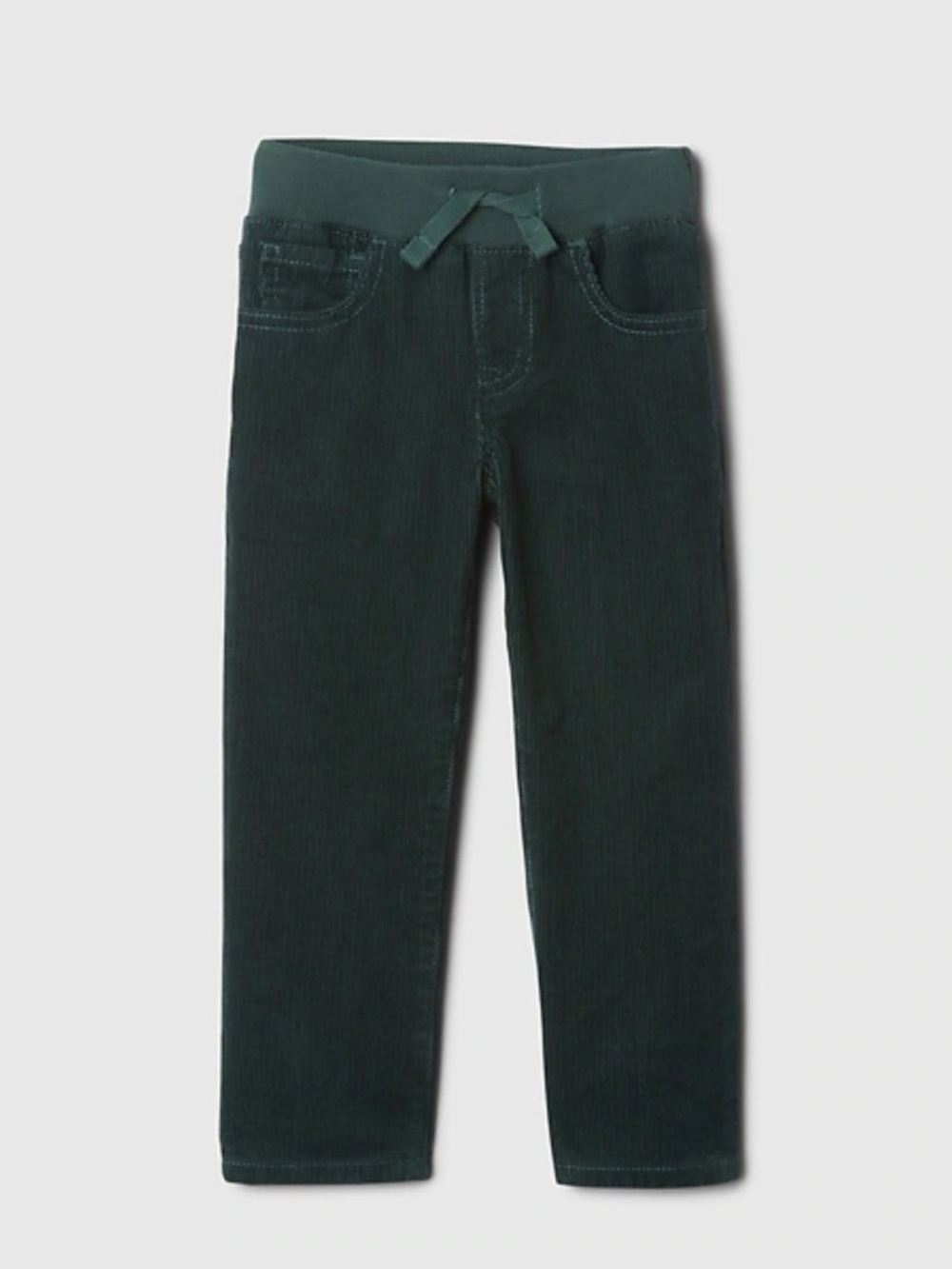Green 90s Original Straight Corduroy Trousers size 12-18 months Color white